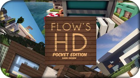 Flows Hd Texture Pack Minecraft Pe 0131 Version Oficial Sin Bugs
