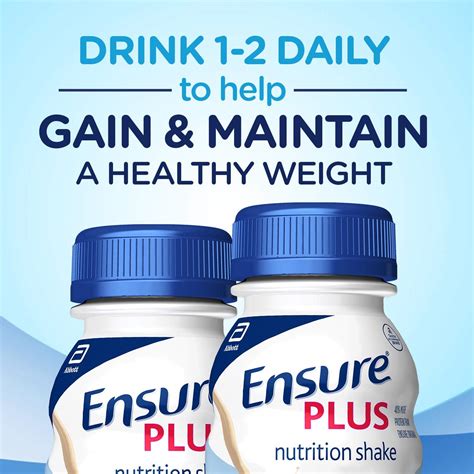 Buy Ensure Plus Nutrition Shake With Fiber Count Grams Of Protein Meal Replacement