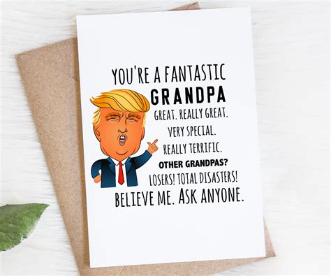 We did not find results for: Trump Grandpa Funny Birthday Or Father's Day Card For | Etsy