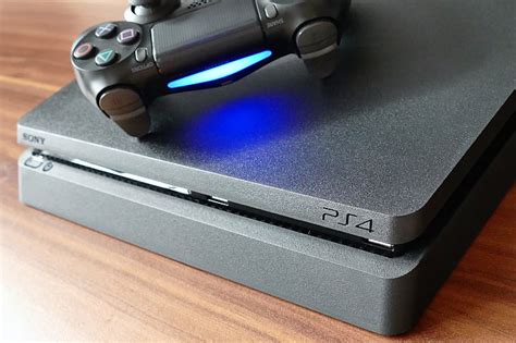 Royalty Free Photo Sony Ps4 Slim Console With Controller Pickpik
