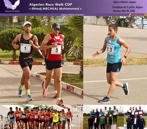 O Marchador Abdennour Ameur E Syrine El Mejri Vencem 20 Km Na Taça De