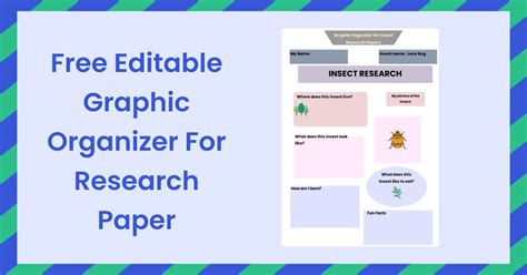 Free Editable Graphic Organizer For Research Paper Edrawmax Online