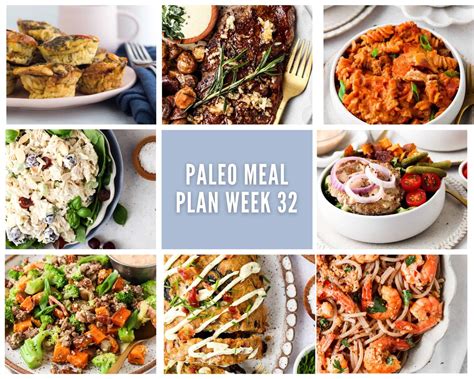 Paleo Meal Plan Week 32 Alliannas Kitchen