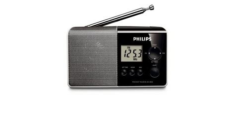 Portable Digital Radio Philips Ae185000 Mwfm Black Radios Photopoint
