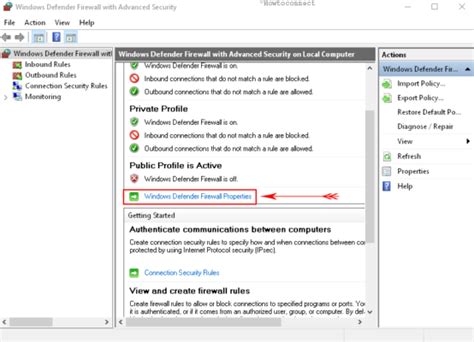 How To Enable Disable Windows Defender Firewall In Windows 10