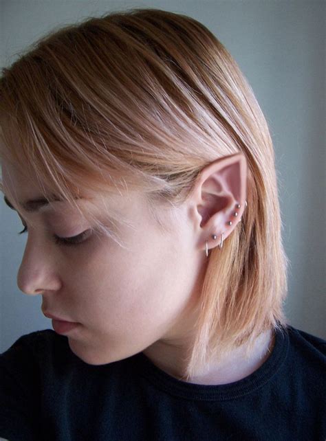 Tattoos And Piercings Ear Piercings Elf Ears Elvish Body
