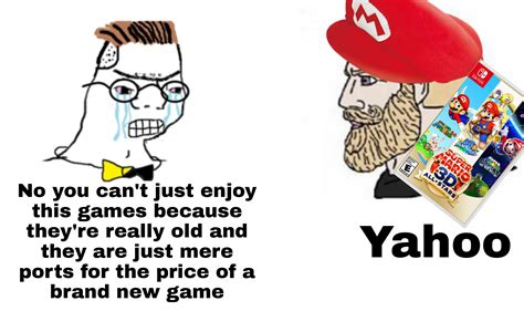 Its Just A Meme If You Dont Like The Game Thats Fine Rmario