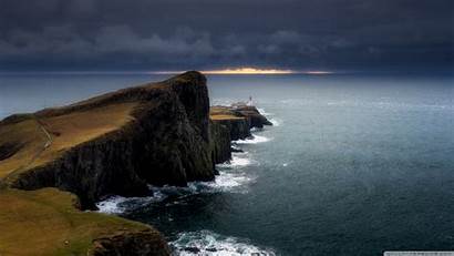 Neist Lighthouse Isle Point Amazing Skye Scotland