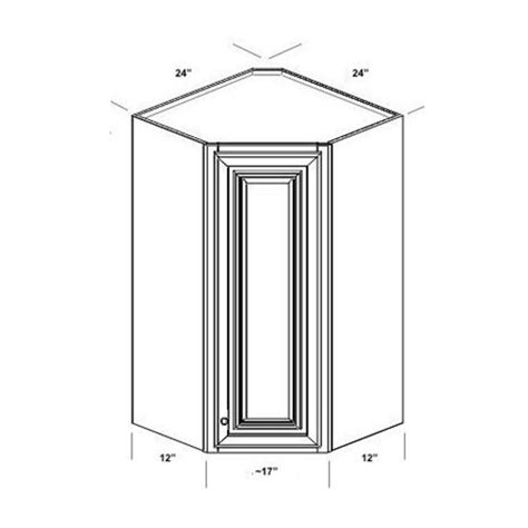 Maybe you would like to learn more about one of these? Signature Pearl - 24" x 42" Corner Wall Cabinet - Wood ...