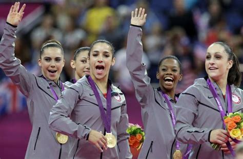Americas Fierce Five Soar Their Way Into Olympic History Las Vegas