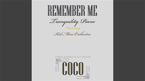 Remember Me From Coco Youtube