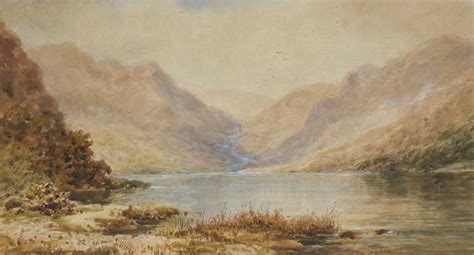 Upper Lake Glendalough Wicklow By Alexander Williams Rha 1846 1930