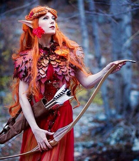 I Hope To Meet Her In My Forest Elf Cosplay Female Elf Wood Elf Costume