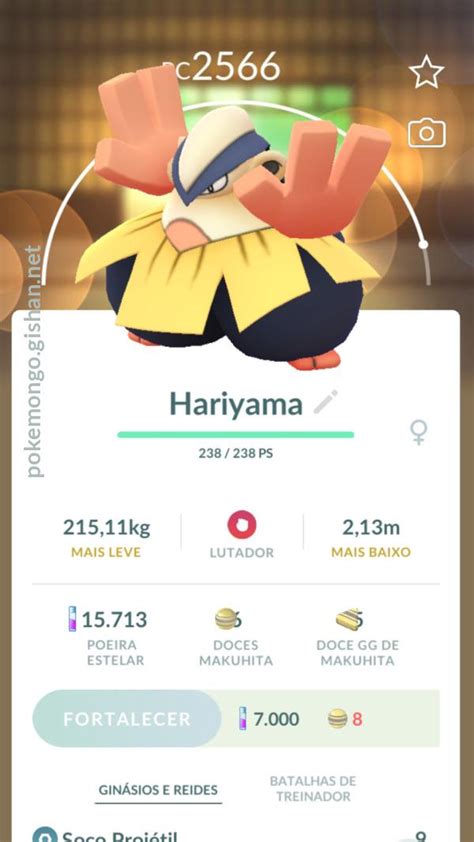 Hariyama Pokemon Go