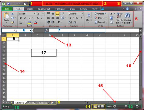 Tutorial Ms Office Bagian Bagian Lembar Kerja Microsoft Excel Vrogue