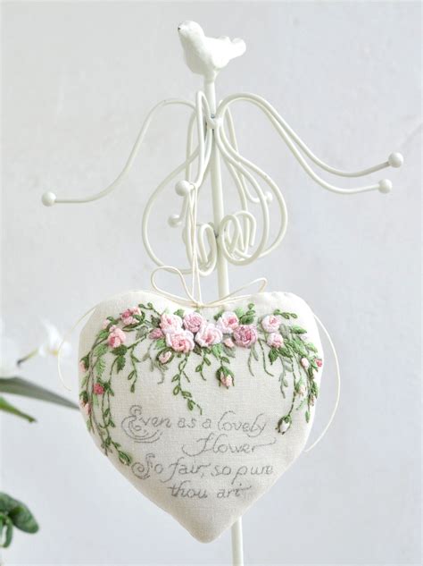 Romantic Hearts With A Quotemodern Shabby Chic Lovely Heartvictorian