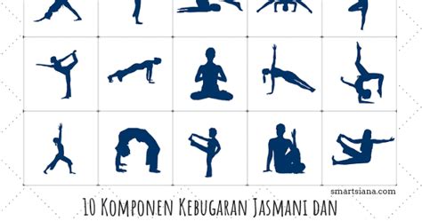 Komponen Kebugaran Jasmani Dan Bentuk Latihannya Smartsiana