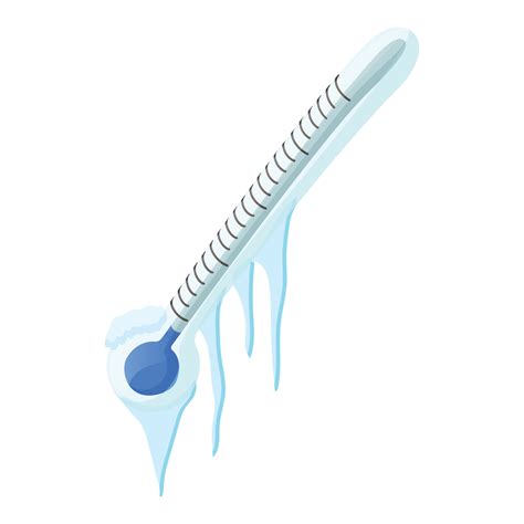 Frozen Thermometer Icon Cartoon Style 14143184 Vector Art At Vecteezy