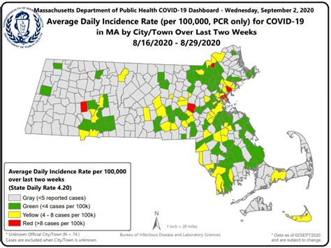Massachusetts Covid Map Coronavirus Cases By Town Nbc Boston