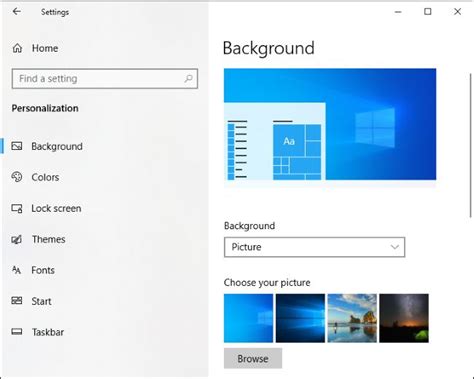How To Get Windows 10s Old Default Desktop Background Back