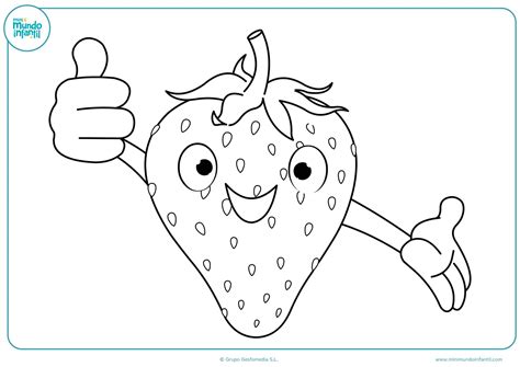 Dibujos Para Colorear De Frutas