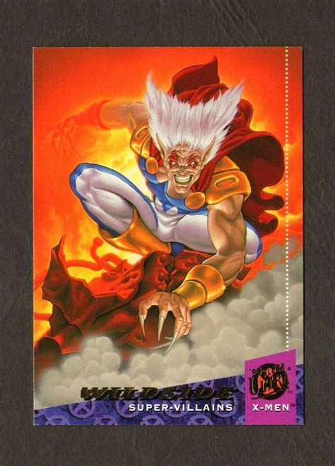 1994 Fleer Ultra X Men Trading Card 91 Wildside Ebay