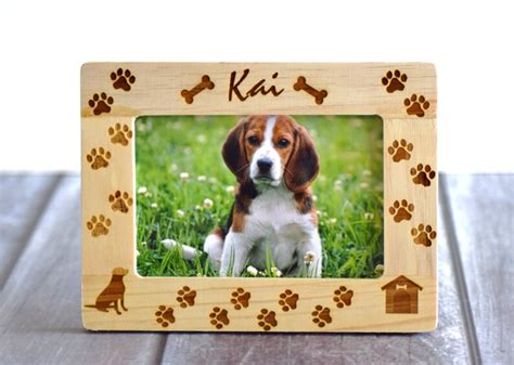 Personalized Pet Picture Frame T Dog Picture Frame 4x6 Etsy