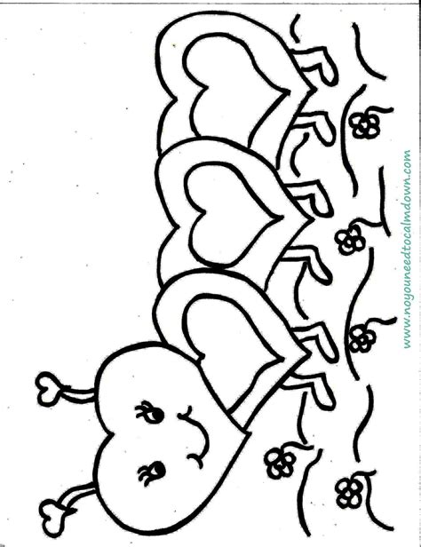 Cute Lovebug Valentine's Day Coloring Page | No, YOU Need To Calm Down