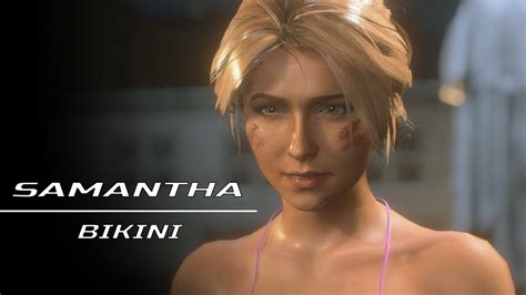 Samantha Giddings Bikini Resident Evil Jill Mod K Fps Youtube