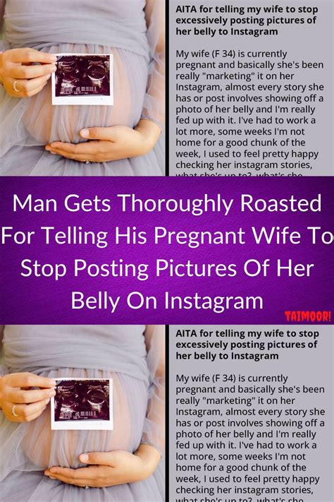 Pregnant Wife Good People Wedding Colors Instagram Story Roast Man