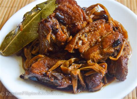 Pork Humba Bisaya Braised Pork Belly Russian Filipino Kitchen