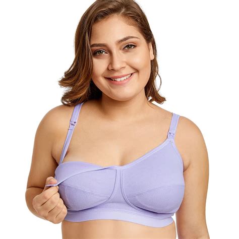 Women S Cotton Breathable Supportive Plus Size Maternity Nursing Bra In