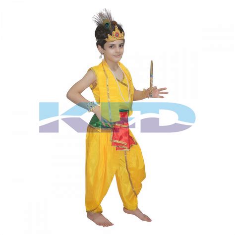 Bal Krishna Fancy Dress For Kidskrishna Leelajanmashtamikanha