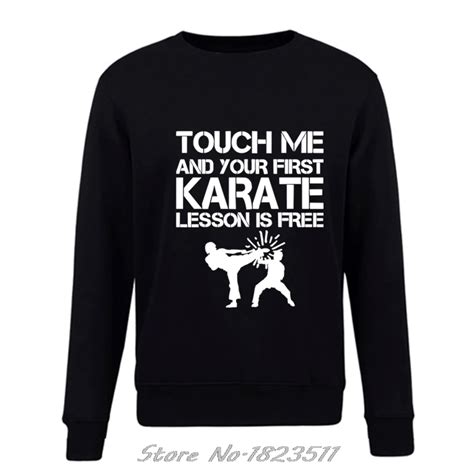 New Print Men Funny Hoodie Karate Teacher Pullover Martial Art Instructor T Best Sweatshirts