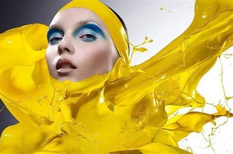 Photographer Iain Crawford Dresses Models In Paint Mayhem And Muse