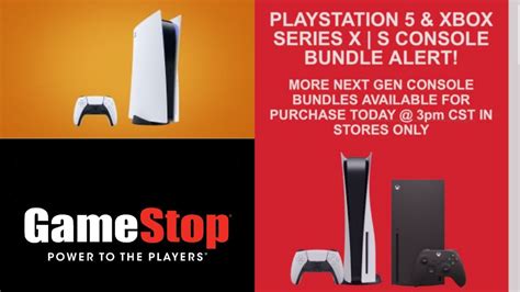 Gamestop Surprise Ps5 And Xbox Series X Restock Today Playstation 5
