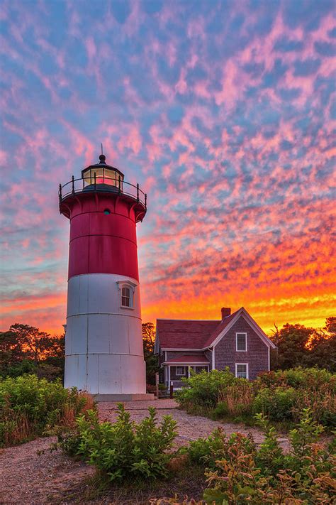 If you venture to only one. Cape Cod Nauset Beach Lighthouse Photograph by Juergen Roth