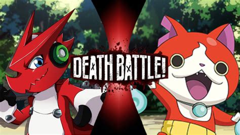 death battle shoutmon vs jibanyan by streakaireoso on deviantart