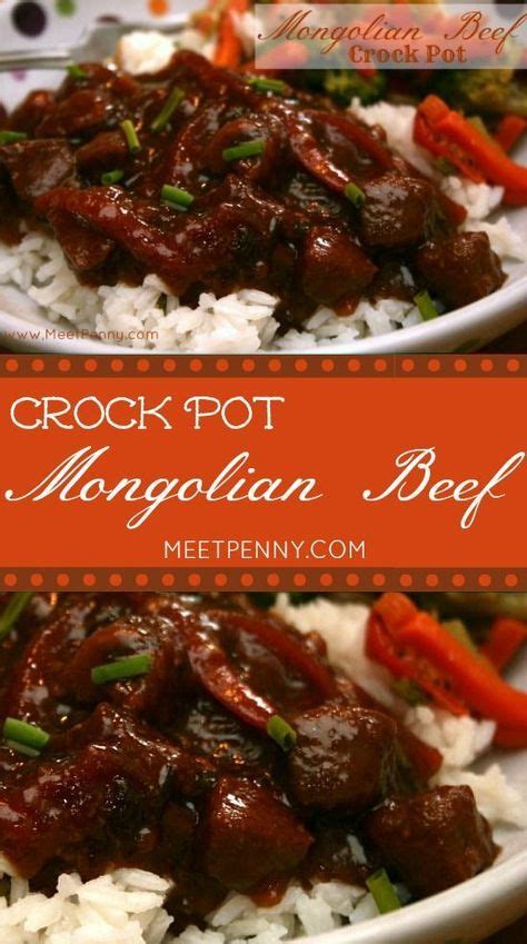 Mongolian beef is not typically battered and fried. Crock Pot Mongolian Beef - Meet Penny | London broil ...