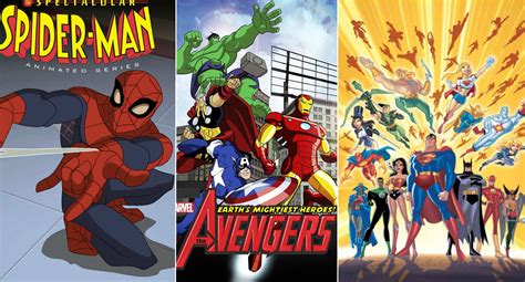 10 Best Superhero Cartoons Daily Superheroes Your