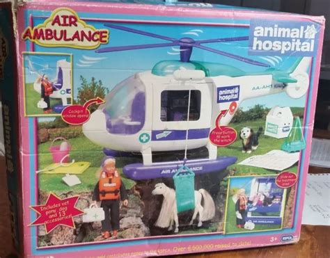 Animal Hospital Air Rescue Ambulance Helicopter Playset Prince The