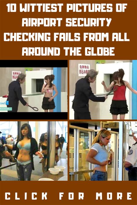 10 Wittiest Pictures Of Airport Security Checking Fails From All Around The Globe Airport