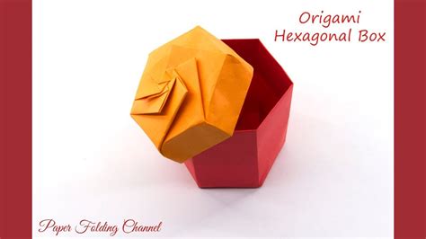 Origami Hexagonal Box Youtube