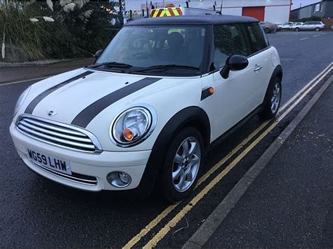 Charlene Has Chosen This 2009 59 Mini Cooper In Pepper White With