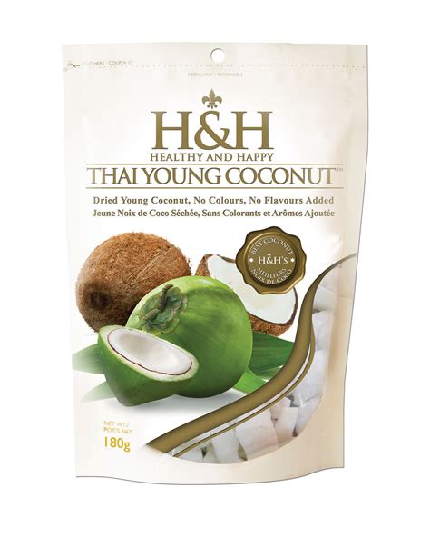 Handh Healthy And Happy Thai Young Coconut Dried Young Coconut Walmart Canada