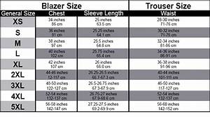 Men 39 S Suits Size Chart Size Chart America Suits Our Personal