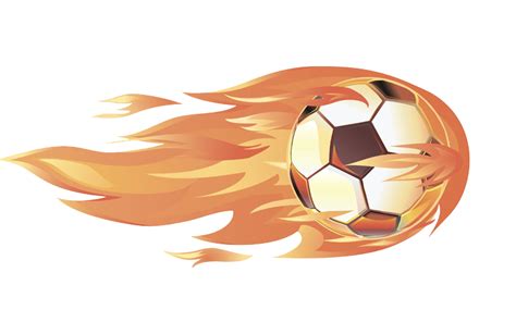 Download Fire Football Hq Image Free Png Clipart Png Free Freepngclipart