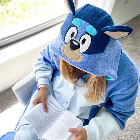 Bluey Pajama Kigurumi Costume And Onesie For Adults Etsy