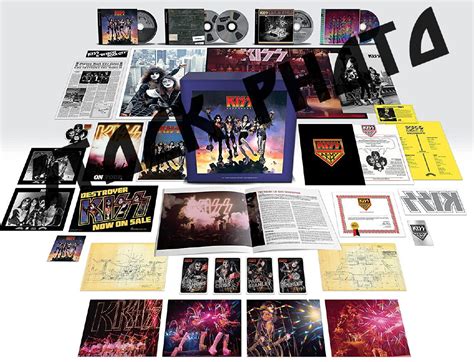 Kiss Destroyer 45th Anniversary Edition Super Deluxe 4cd Box Usa