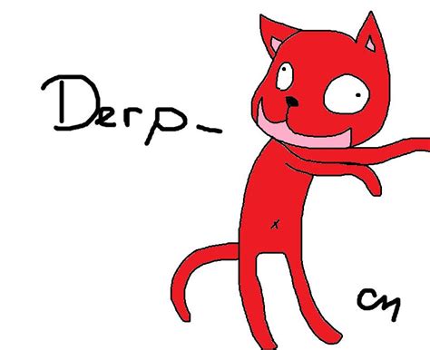 Derp Cat By Steam Powered Panda On Deviantart